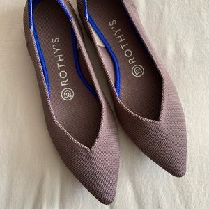 Rothy’s Point in Mink (retired) Size 6.5